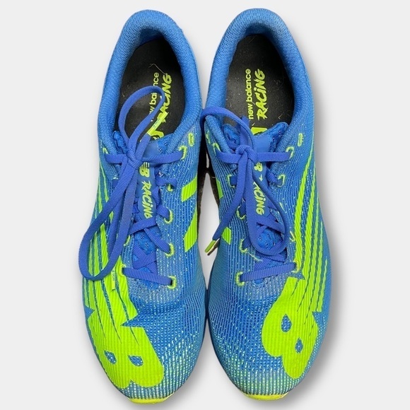 New Balance Men's Racing XC7 Cross Country Spikes Blue Neon Size 11 - Picture 3 of 9